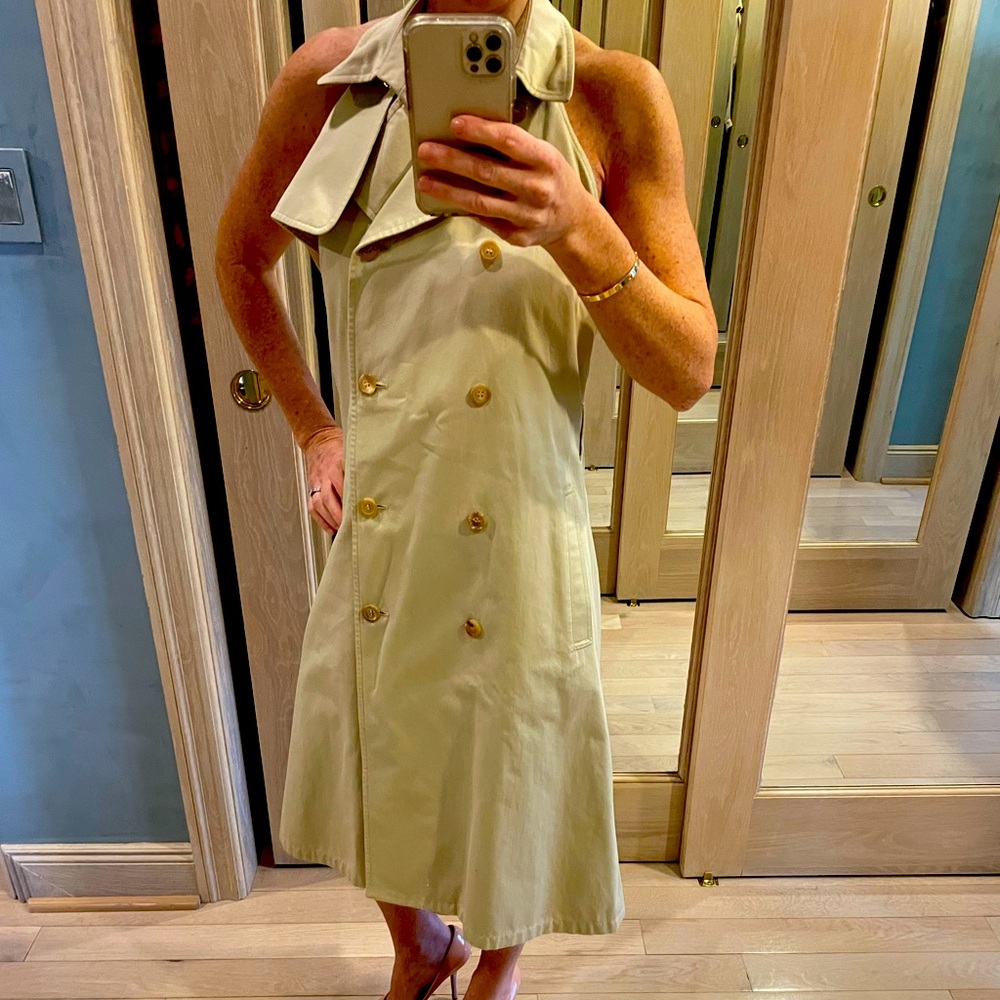Burberry Trench Dress